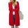 OUGES Strickjacken füR Damen Lang Cardigan Elegante Leicht Strickjacke Herbst Strickjackenpullover mit Taschen XXL