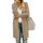 OUGES Strickjacken füR Damen Lang Cardigan Elegante Leicht Strickjacke Herbst Strickjackenpullover mit Taschen L