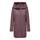 ONLY Damen Mantel Sedona Jacke mit großer Kapuze 15142911 Rose Brown Black/Rose Smoke, Größe S