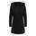 ONLY Damen klassischer Mantel OnlSedona Coat Übergangs-Jacke Kapuze Einfarbig, Farbe:Schwarz, Größe:M