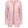ONLY Damen Onllesly L/S Open Cardigan KNT Noos Strickjacke 15174274 ,Light Pink/Detail:w. Melange ,S