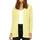 ONLY Damen Onllesly L/S Open Cardigan KNT Noos Strickjacke 15174274 ,Pastel Yellow ,XS