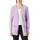 ONLY Damen Onllesly L/S Open Cardigan KNT Noos Strickjacke 15174274,Dewberry/Detail:Melange,XXS