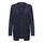 ONLY Damen ONLLESLY L/S Open Cardigan KNT NOOS Strickjacke, Total Eclipse/Detail:W. Melange, S