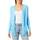 ONLY Damen Onllesly L/S Open Cardigan KNT Noos Strickjacke 15174274 ,Aquarius/Detail:melange ,S