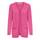 ONLY Damen Onllesly L/S Open Cardigan KNT Noos Strickjacke 15174274,Carmine Rose/Detail:Melange,M