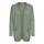 ONLY Damen Onllesly L/S Open Cardigan KNT Noos Strickjacke,Basil/Detail:w. Melange,S