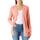 ONLY Damen Onllesly L/S Open Cardigan KNT Noos Strickjacke 15174274 ,Porcelain Rose ,S