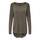 ONLY Damen Onlmila Lacy L/S Long Pullover Knt Noos, Walnut/Detail:w. Melange, 3XL