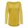 ONLY Damen Onlmila Lacy L/S Long Pullover Knt Noos, Yolk Yellow/Detail:w. Melange, XXS