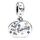 Feitery Christmas Familie Charms Kompatibilität für Pandora Armband Bead Charm für Damen Weihnachtszeit