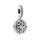 Feitery Christmas Schneeflocken Charms Kompatibilität für Pandora Armband Bead Charm für Damen Weihnachtszeit
