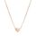 LIEBESKIND BERLIN Damen-Collier Edelstahl (roségold)
