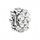 Feitery White Daisy Flower Spacer Gänseblümchen Charms Armband Bead Charm für Damen Weihnachtszeit