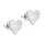 LIEBESKIND BERLIN Damen-Ohrstecker Edelstahl (silber)