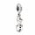 Feitery Adventskalender 2023 Charms Armband Bead Charm für Damen Weihnachtszeit (Yeti)