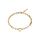 LIEBESKIND Berlin Damen-Handketten Edelstahl (gold)