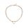 LIEBESKIND Berlin Damen-Collier Edelstahl (roségold)