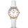 LN LENQIN Uhr Damen Armbanduhr Damen Uhr mit Großen Ziffern Analog Quarzuhr für Frauen mit Lederband