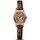LN LENQIN Uhr Damen Armbanduhr Damen Uhr mit Großen Ziffern Analog Quarzuhr für Frauen mit Lederband