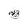 PANDORA Moments Hängendes Faultier Charm aus Sterling Silber, Kompatibel Moments Armbändern, 793331C01