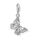 THOMAS SABO Damen Charm-Anhänger Schmetterling Charm Club 925 Sterling Silber 1038-001-12