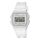 Casio Damen Digital Quarz Uhr mit Resin Armband F-91WS-7EF, Transparent
