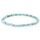 Lebensquelle Plus Mini Kugelarmband | 4mm | Hochwertiges Edelsteinarmband (Larimar)
