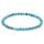 Lebensquelle Plus Mini Kugelarmband | 4mm | Hochwertiges Edelsteinarmband (Türkis rec.)