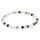 Lebensquelle Plus Mini Kugelarmband | 4mm | Hochwertiges Edelsteinarmband (Turmalinquarz)