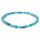 Lebensquelle Plus Mini Kugelarmband | 4mm | Hochwertiges Edelsteinarmband (Apatit)