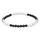 Lebensquelle Plus Mini Kugelarmband | 4-5mm | Hochwertiges Edelsteinarmband (Bergkristall+Turmalin/Schörl)