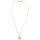 Purelei Sun Kette Damen (Roségold) – Halskette Damen aus langlebigem Edelstahl – Wasserfeste Kette mit Anhänger – 50-55 cm Länge verstellbar – Halskette für deinen individuellen Look