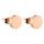 LIEBESKIND Damen-Ohrstecker Edelstahl mattiert - LJ-0051-E-07