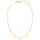 Purelei Kalea Kette Damen (Gold) – Halskette Damen aus langlebigem Edelstahl – Wasserfeste Kette mit Anhänger – 40-45 cm Länge verstellbar – Halskette für deinen individuellen Look