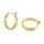 Gold Creolen Ohrringe für Damen, Sterlingsilber Kleine Huggie Ohrringe Kette Huggie Creolen für Damen Silber Ohrringe hypoallergen S925 Creolen Schmuck Geschenk