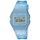 Casio Damen Digital Quarz Uhr mit Resin Armband F-91WS-2EF, Blau