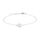 LIEBESKIND BERLIN Armband mit Zirkoniastein aus Edelstahl LJ-0550-B-20
