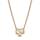 PANDORA Moments Funkelnde Unendlichkeits-Herz Collier-Halskette aus Sterling Silber mit vergoldeter Metalllegierung und Zirkonia Steinen, Größe 50cm, 362666C01-50