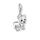 THOMAS SABO Damen Charm-Anhänger Chihuahua Charm Club 925 Sterling Silber 1488-041-21