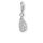 THOMAS SABO Damen Charm-Anhänger Feder 925er Sterling Silber 0775-001-12