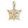 THOMAS SABO Charm-Anhänger, Sterlingsilber, vergoldet, Zirkonia, Schmetterling, Gold