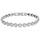 Swarovski Una Angelic Armband, Rund, Weiss, Rhodiniert