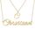 Personalisierte Gold Mehrreihige Namenskette Geschichteten Choker kette mit Namen Buchstabe Initial 18K Gold/Rosegold Vergoldet Silber Schmuck Geburtstagsgeschenk Für Frauen Mädchen Freundin Schwester