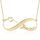 Personalisierte Infinity Kette mit Namen Datum Gravur Namenskette Herzkette mit Gravur Jahrestag Geschenk personalisierte Geschenke Freundin Frauen Freundschaftskette Couple Beziehung Liebesbeweis