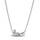 PANDORA Moments Funkelnde Handgeschriebenes Love Collier-Halskette aus Sterling Silber mit Zirkonia, Länge: 45cm, 393076C01-45