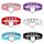 JewelryWe Schmuck 6pcs Set Damen Choker Halsband Halskette, Leder Legierung 33-40cm Erstellbare Punk Lolita Herz Collier Kette, 6 Farben