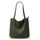 KALIDI Cord Tasche Damen Umhängetasche mit Reißverschluss Wasserdicht Tote Bag mit Taschenfach Groß Shopper Tasche Handtasche Schultertaschen für Arbeit Büro Reisen Einkaufen Schule