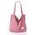 KALIDI cord Tasche Damen Umhängetasche mit Reißverschluss,Groß Shopper Tasche Tote Bag Handtasche Schultertaschen für Arbeit Büro Reisen Einkaufen Schule und Alltag