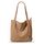 KALIDI Cord Tasche Damen Umhängetasche mit Reißverschluss Wasserdicht Tote Bag mit Taschenfach Groß Shopper Tasche Handtasche Schultertaschen für Arbeit Büro Reisen Einkaufen Schule